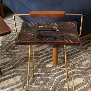 Mid century standing ashtray